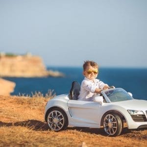 animation voiture électrique pour enfant